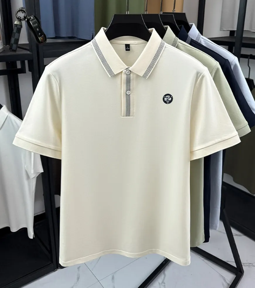 【 】 🔑 26 Quality POLO T ， ， Breathable ， LOGO， ️ T ️ ， ！Sizes：M-4XL（ 、 。